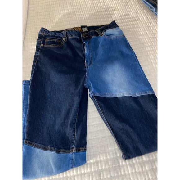 VIP Jeans 2 Tone Jeans Y2K Size 15 - Picture 7 of 8